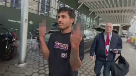 comedy black guy flips off white guy china man